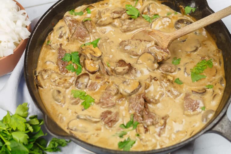 Beef Stroganoff