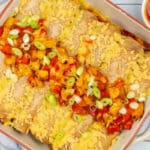 Chicken enchiladas