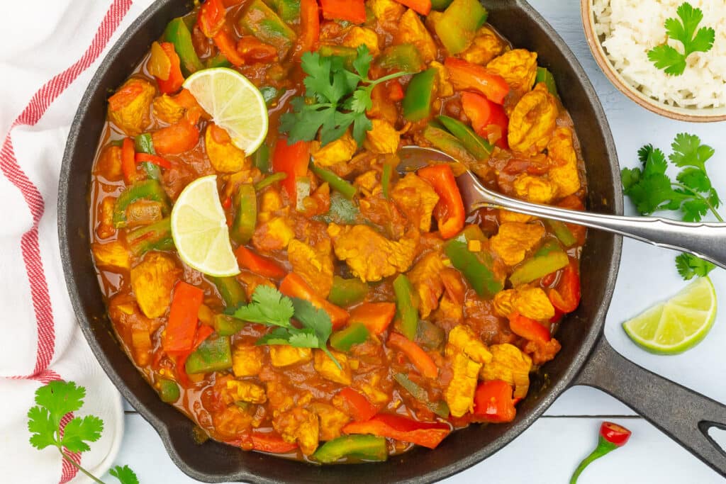 Chicken jalfrezi