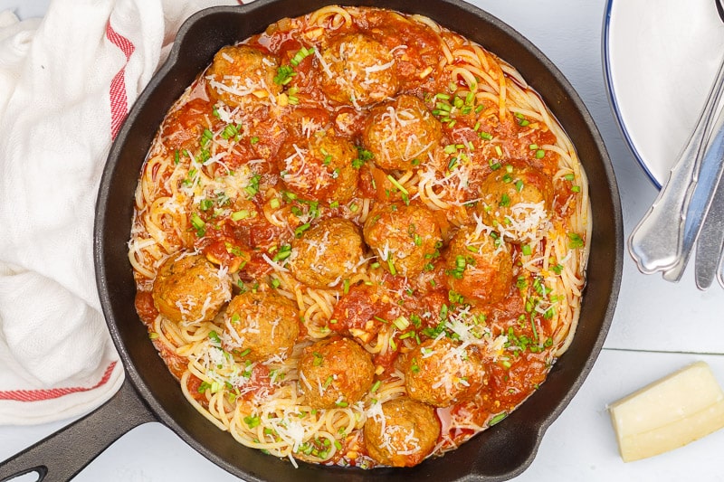 Meatball pasta