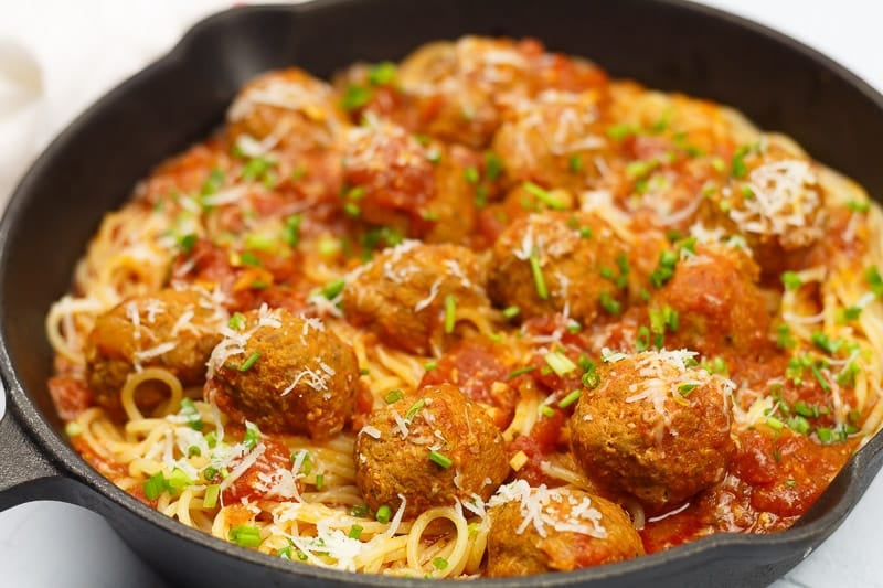 Recipe for meatballs for spaghetti