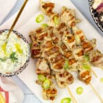 Chicken souvlaki
