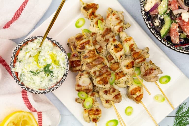 Chicken souvlaki