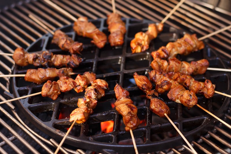 Satay grill