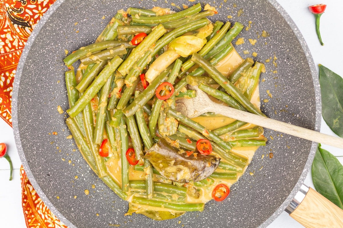 Sayur buncis recipe