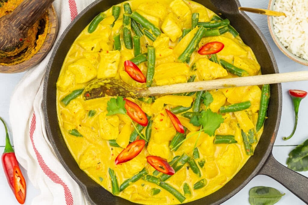 Chicken yellow curry