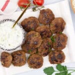 Kofte Turkish meatballs