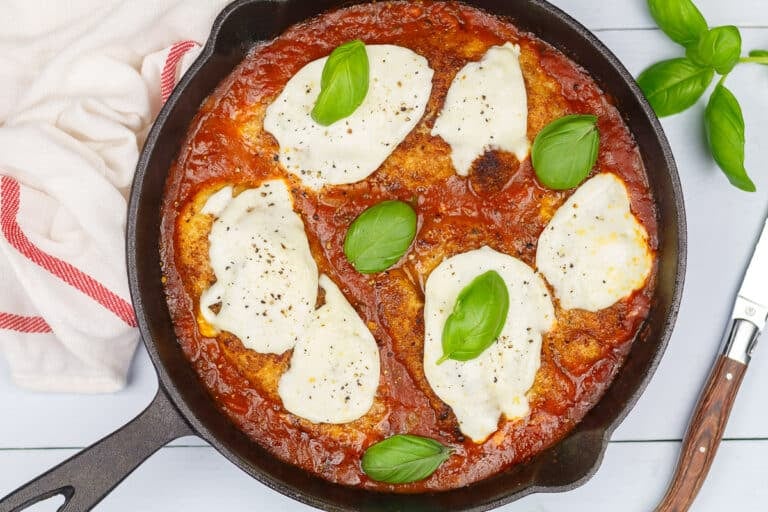 Chicken Parm with Tomato Sauce
