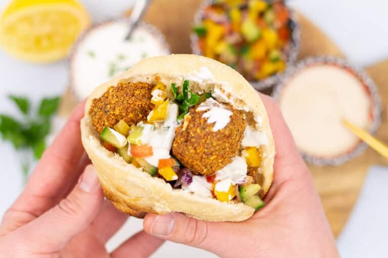 Falafel Pita Sandwich
