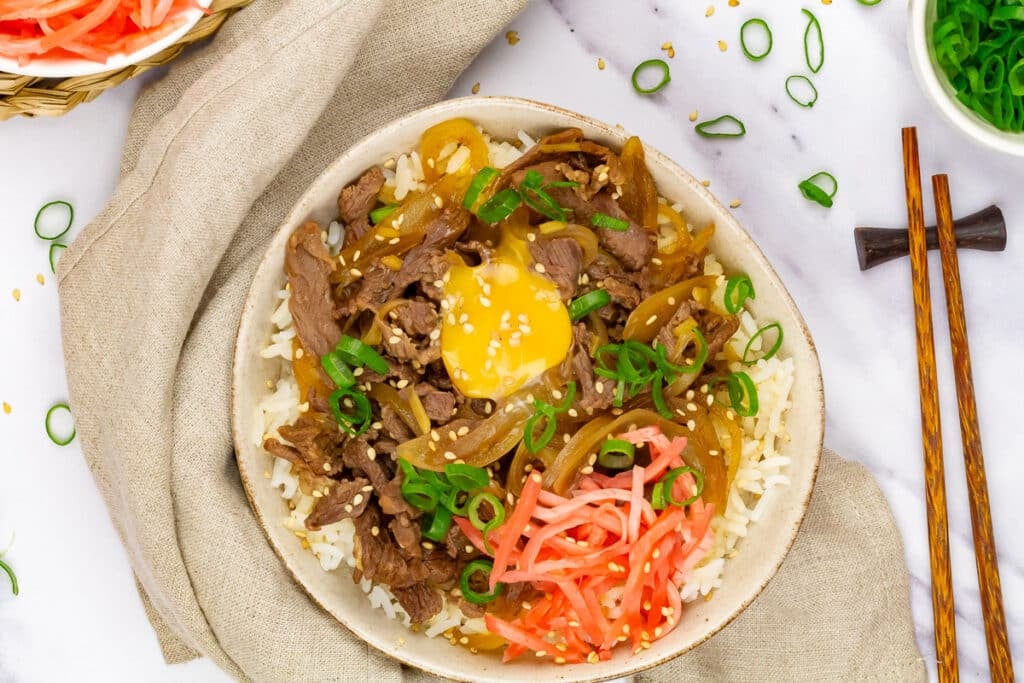 Japanese Beef Rice Bowl