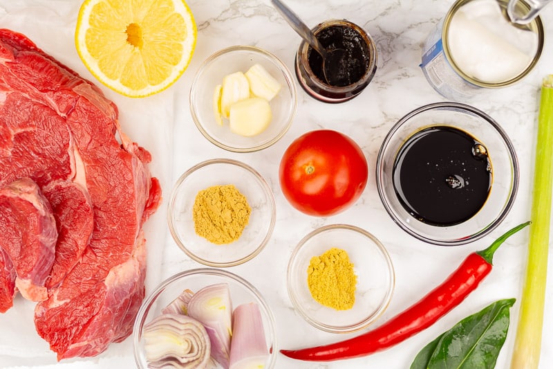 Daging Bali Ingredients